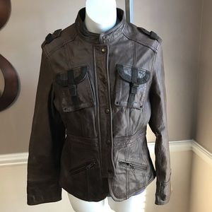 Vintage Wilson’s Leather racer Moto Jacket